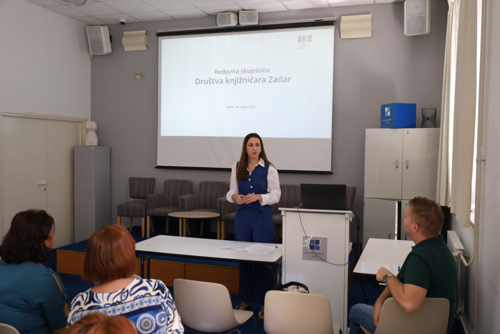 Redovna godišnja Skupština Društva knjižničara Zadar